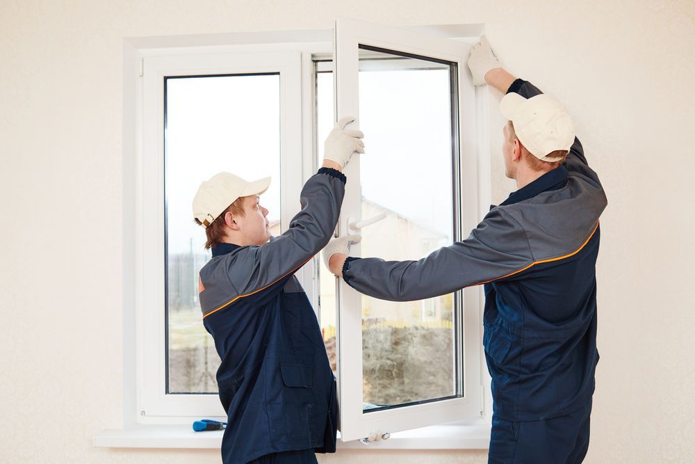 Headlands Glass glazier on site